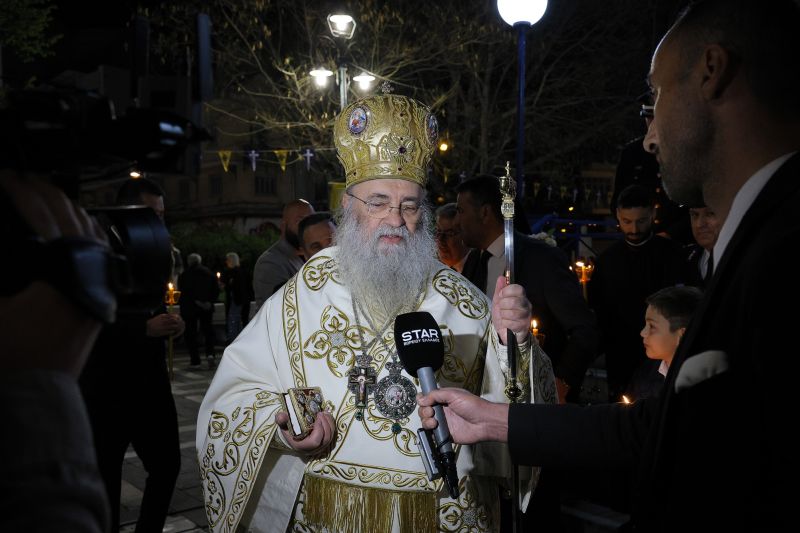 Η Ανάσταση στη Μητρόπολη Δράμας